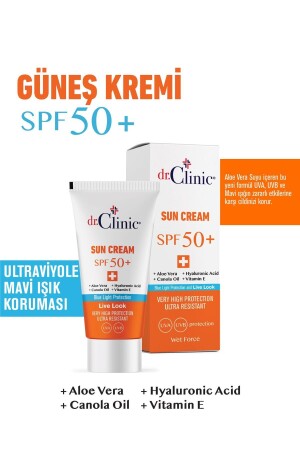 50 Faktör Güneş Kremi 50 ml Cilt Koruma Ve Güneşten Koruma - 2