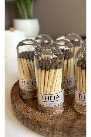 م.ن.ز-50 مطابقة النموذج في وعاء زجاجي مع غطاء الفطر (FANUS 7-5X3 CM) - Theia Home