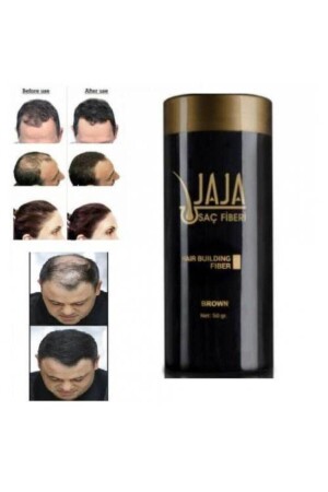 مكونات من أصل من منتج جديد ألياف الشعر الحالي 50 جري شعر مخفف - بني أسود بني أسود - Jaja