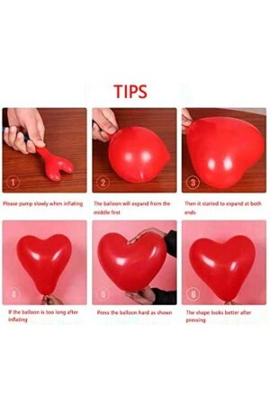 50 Kalp Mum- 25 Kalp Balon- 500 Gül Yaprağı- 300 Kuru Gül- 1 Balon Pompası Evlilik Teklifi Paket Set - 7