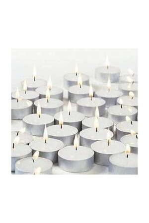 50 Li Tealight Mum Beyaz Tea Light 50 Adet 11 - 2