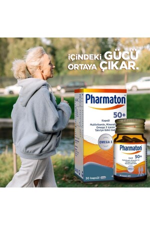 50 plus 30 Kapseln Omega 3 – Multivitamin und Mineralien, 2-teilige Vorteilspackung - 4