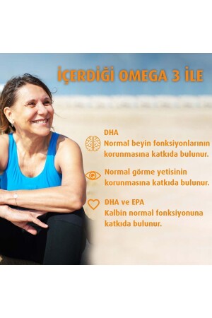 50 Plus 30 Kapsül Omega 3- Multivitamin ve Mineraller 2'li Avantaj Paketi - 4