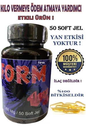 50 Soft Kapsül Jel Zayiflama. Destekleyici Kilo Vermeye Yardımcı Detox Detoks Bitki Çayı Etkisi - 3