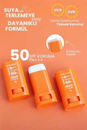 50 Spf %100 Mineral Filtreli Ve Doğal Yüksek Korumalı Güneş Stick - 4