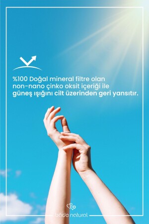 50 Spf %100 Mineral Filtreli Ve Doğal Yüksek Korumalı Güneş Stick - 6