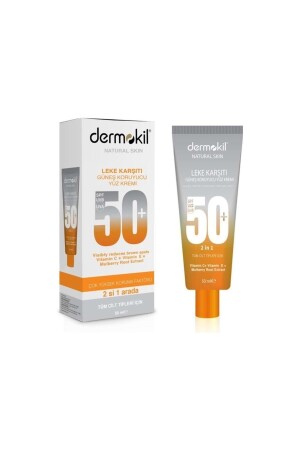 كريم الشمس من مكافحة النزيف 50 SPF 50 ml NaturelSkın - Dermokil