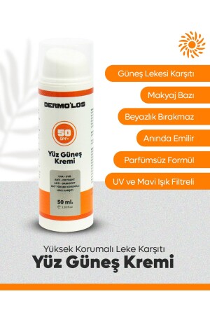 50 Spf Leke Karşıtı Yüz Güneş Kremi 50 ml TYCDA331ON168720767165005 - 2