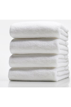 50 x 90 cm, 100 % Baumwolle, 4-teiliges Hotel-Spa-Hand-, Gesichts- und Haarhandtuch, ultraweiches Mitgift-Set - 1