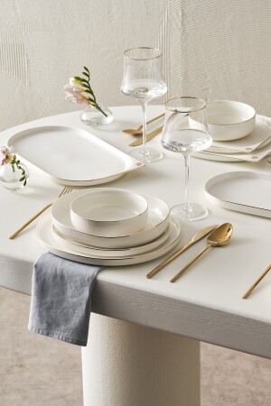 50. Year Signature Collection Streamline New Bone Sign 59-teiliges Tafelservice für 12 Personen 153. 03. 08. 5035 - 2