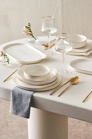 50. Year Signature Collection Streamline New Bone Sign 59-teiliges Tafelservice für 12 Personen 153. 03. 08. 5035 - 1