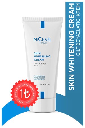 كريم بيضاءة الجلد و ترطيب مع الخنزير و ألفا أربوتين استخرج 50 مل - Michael Lauren