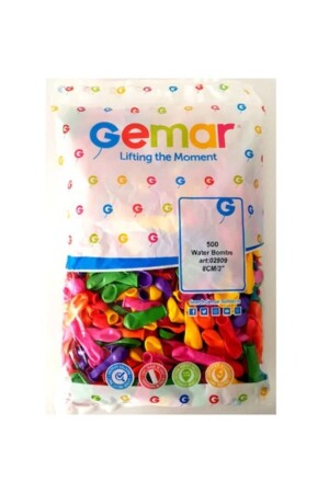 500 farbige Gemar-Wasserballons - 1