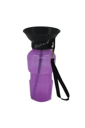 500 ml Reisewasserflasche für Hunde (lila) - 1