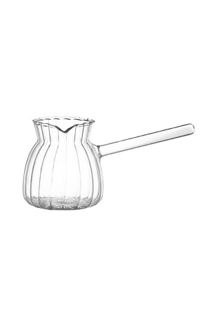 500 ml Sefa Kaffeekanne aus hitzebeständigem Glas mit Streifen - 3