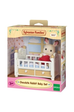 5017 Schokoladenhasen-Babybett – Puppenhaus-Spielset - 1