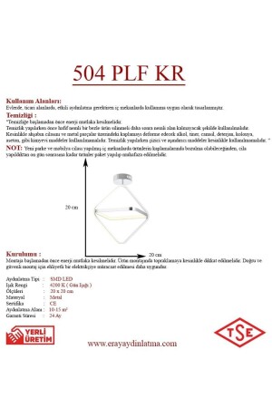 504 Chrom Plofonyer LED-Kronleuchter 504 PLF KR - 4