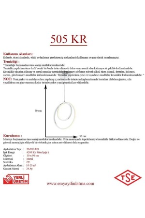 505 Chrom-LED-Kronleuchter 505 KR - 5