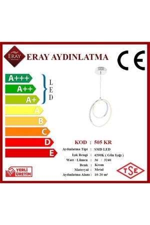 505 Krom Led Avize 505 KR - 4