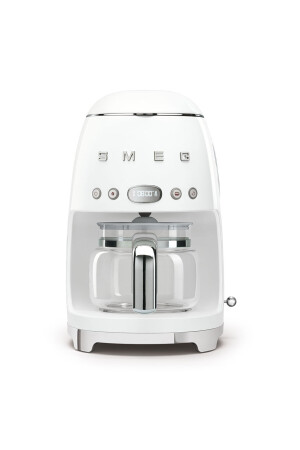 50's Style Beyaz Kettle - 1x2 Ekmek Kızartma Makinesi Ve Filtre Kahve Makine Seti KLF03WH-TSF01WH-DCF02WH - 3