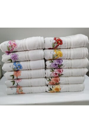 منشفة من اليد والوجهه 50x90 سم من اليد والوجهه من اليد 12