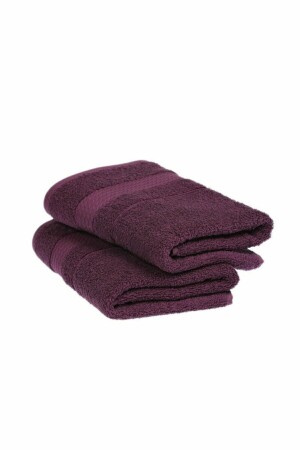 منز-مُتَأَلَّف 50x90 2-قطعة مناشفة ليلونَ ظلام CM3419 - Özdilek