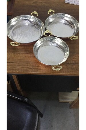 مادة من النحاس ثلاث قطع وعلبة صلصة مجموعة 52 - DERYA