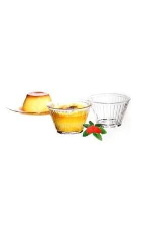 53298 Pudding-Karamell-Schüssel – Mehrzweck-Glasschüssel 12 Li pb53298-3 - 5