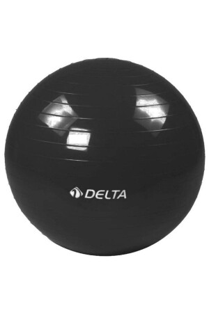 55 cm Dura-Strong Deluxe Siyah Pilates Topu (Pompasız) - 1