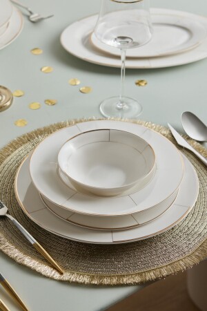 (منيز ميلي) 56 قطعة جديدة عشاء عظام لـ 12 شخصاً - Karaca