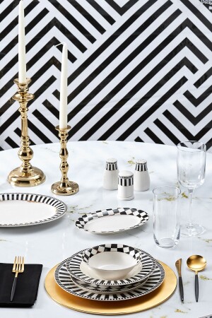 (م.ن.ز-أرليت) 56 قطعة جديدة (فندق العظام) لـ 12 شخصاً - Karaca