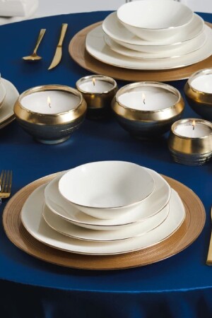 (منز-بوليدو) 58 قطعة عشاء لـ 12 شخصًا - Karaca