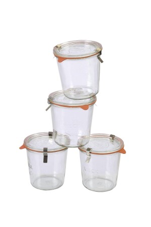 580 ml Glas-Vorratsdosen-Set (4 Stück) 153. 01. 01. 041 - 5