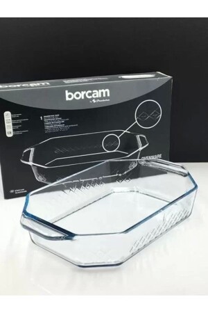 MNZ-59974 سلة مستطيلة بيركس مع المقبض P63094S3623 - Paşabahçe