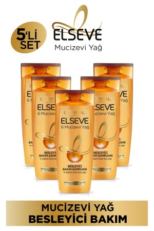 5er-Set Miraculous Oil Care Shampoo 360 ml - 2