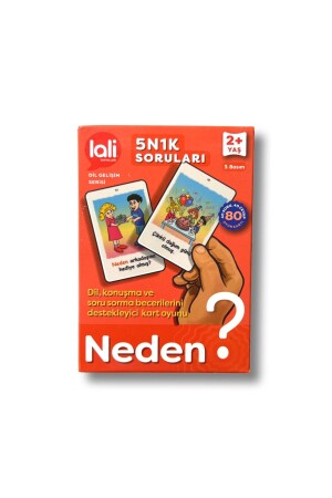 5n1k Konuşma Becerisine Destek Neden Kart Oyunu LA210009 - 3