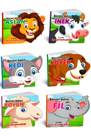 منز-6 - قطعة الحيوانات كتبي الأولى كتبي التعليمية المقرر 0-3 سنوات - Avda