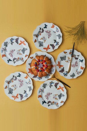 (م.ن.ز-كليبك) مجموعة كعكة 6 قطع 153. 03. 06. 8718 - Karaca