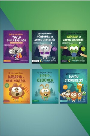 مجموعة من المدارس الحيوانية من 6 1A2B333C362222 - AYDINPSİKOLOJİ YAYINLARI