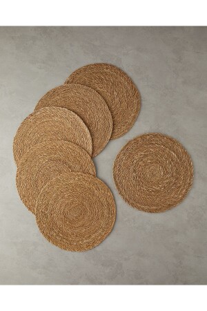 مـنـز مـيا ويكـر 6 قطع مـنـز 35 سم بيـج - English Home