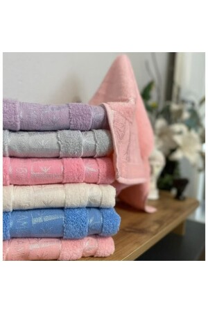 من منشفة يد ميكرو القطن من الخيزران 6 قطع 50x90 منشفة وجه 2474111193032 - VAVEY