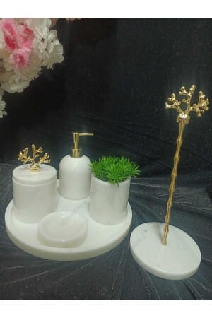 غرف حمام من المرمور الأبيض مجموعة 6 بيكس 6 بيكس أبيض - SARITAŞ