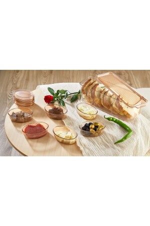 مجموعة من الخبز من 6 قطع وطبق الخبز و مجموعة الخبز من 6 قطع VP257 - Vip Ahmet