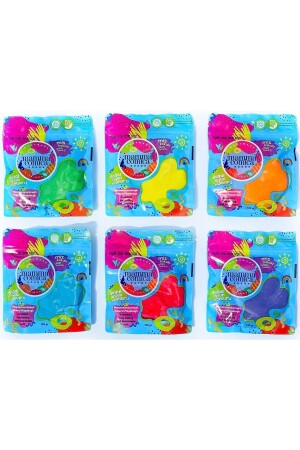 مجموعة من خُبز اللعب الطبيعي من 6 حزمة صديقة للبيئة (6*130GR) - Mammacomicadough