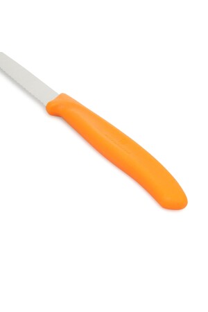 6. 7636. l119 Schälmesser mit Wellenschliff – Orange/8 cm EVİDEA8279 - 6