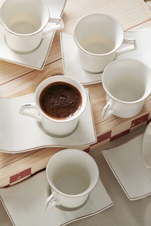 مجموعة من 6 كوبات قهوة 80 مل 153 01. 01. 3408 - Karaca