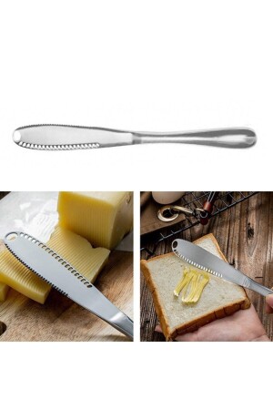 6 Adet Modern Tereyağı Bıçağı | Kahvaltı Bıçağı - 6'lı Bal , Kaymak , Tereyağı Bıçağı TYC00252 - 4
