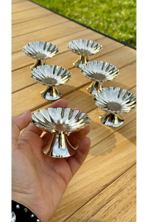 (مينز-6) - قطعة من حفرة القذيفة (مزقة من الفضة) - (جانب القهوة التركية) - (ميكارون) - (ميك - Aslı Hediyelik