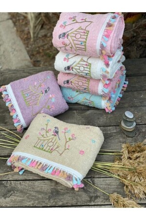 مجموعة من 6 قفس طيور من القطن من قماش الطيور من قماش الطيور من قماش الطيور من قماش طائر طائر طائر طائر طائر طائر طائر طائر طائر ط - AYHANHOME