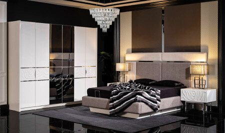 غرفة نوم من (منز-جلوريا) ذات 6 أبواب - Cadde Yıldız